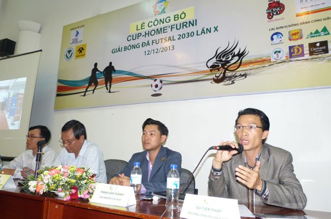 60 đội tham gia giải bóng đá Futsal 2030