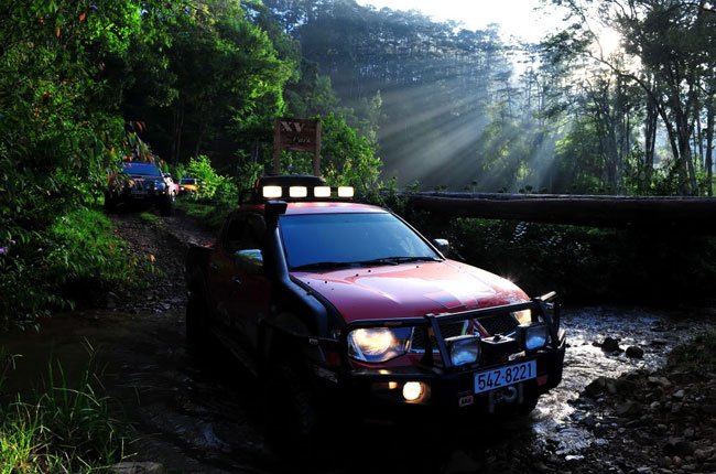 Một chuyến băng rừng của XV Off-road Club - Ảnh: Minh Phan