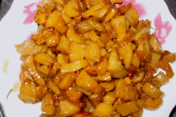 Tóp mỡ ngào đường Tóp mỡ ngào đường