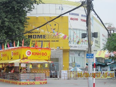 Siêu thị điện máy HomeOne đóng cửa