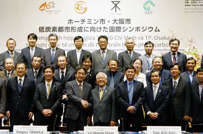 TPHCM hợp tác với Osaka (Nhật) giảm thiểu khí thải