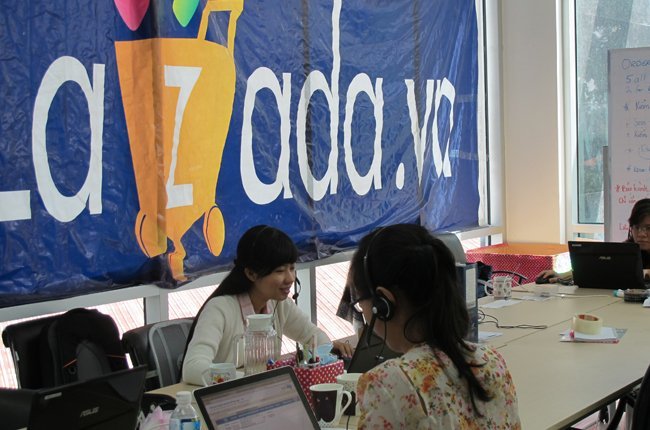 Lazada đầu tư mạnh vào bán hàng trực tuyến