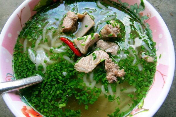 Bánh canh hẹ ở Phú Yên