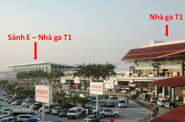Sân bay Nội Bài bắt đầu khai thác nhà ga T1 mở rộng