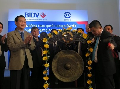 Hơn 6,2 triệu cổ phần BIDV đã được giao dịch