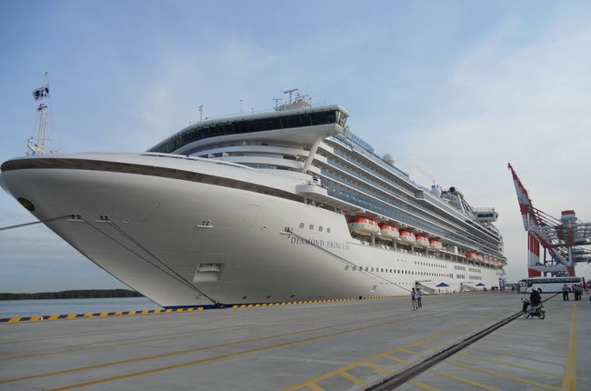 Tân Cảng-Cái Mép đón tàu du lịch quốc tế Diamond Princess
