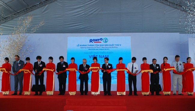 Rohto-Mentholatum mở nhà máy thứ 2 ở Bình Dương
