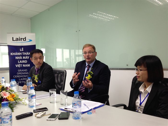 Laird đầu tư 4,7 triệu đô la Mỹ mở nhà máy tại Bắc Ninh