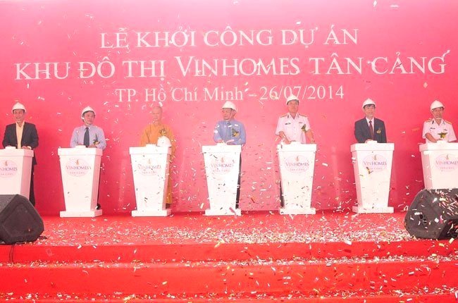 Khởi công xây dựng khu đô thị Tân Cảng Sài Gòn