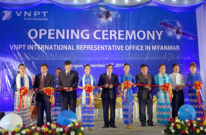 VNPT thâm nhập thị trường viễn thông Myanmar