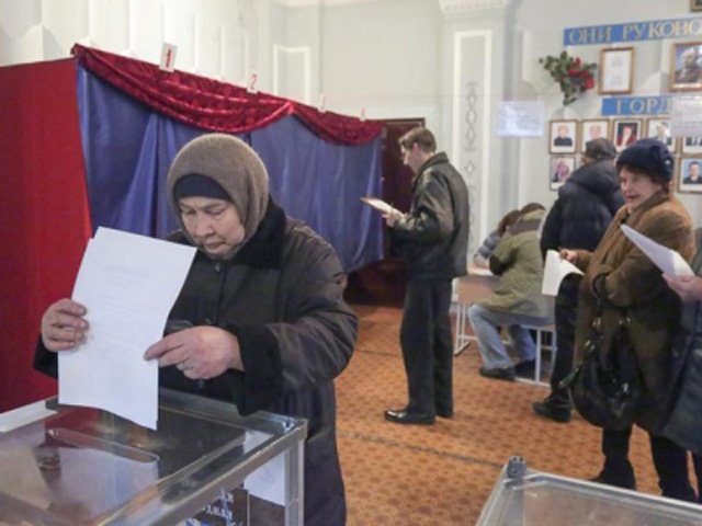 Kết quả bầu cử sơ bộ tại miền đông Ukraine