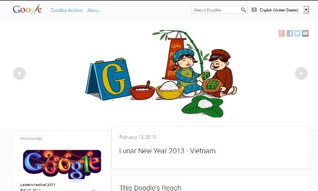 Lần đầu tiên, VN tham gia thi vẽ biểu tượng Doodle 4 Google