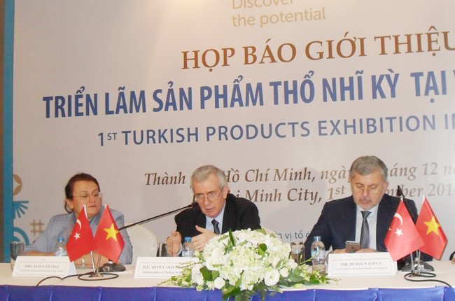 Lần đầu tiên triển lãm sản phẩm Thổ Nhĩ Kỳ ở Việt Nam