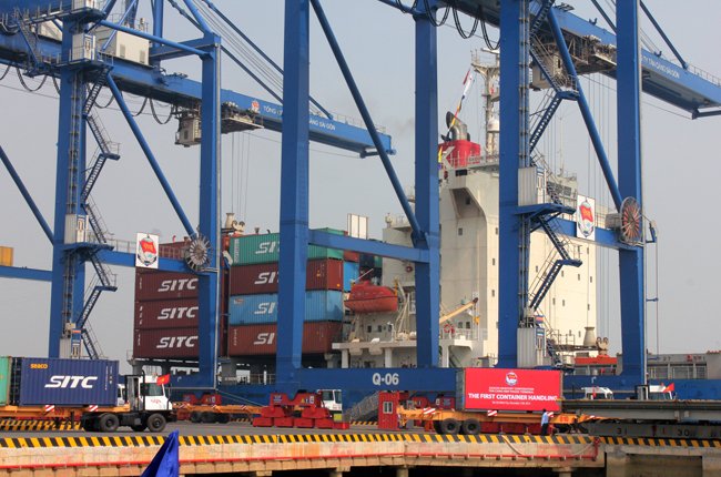 TPHCM: Tân Cảng - Hiệp Phước đón chuyến tàu đầu tiên