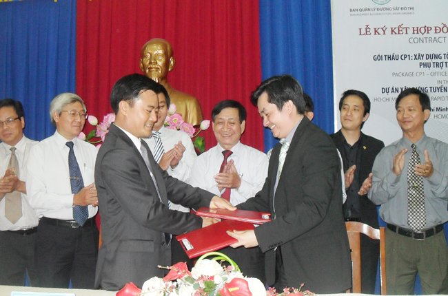 Hòa Bình tham gia thi công tuyến tàu điện ngầm số 2 Hòa Bình tham gia thi công tuyến tàu điện ngầm số 2