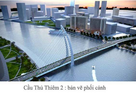 TPHCM đề nghị khởi công cầu Thủ Thiêm 2 trong quý 1-2015