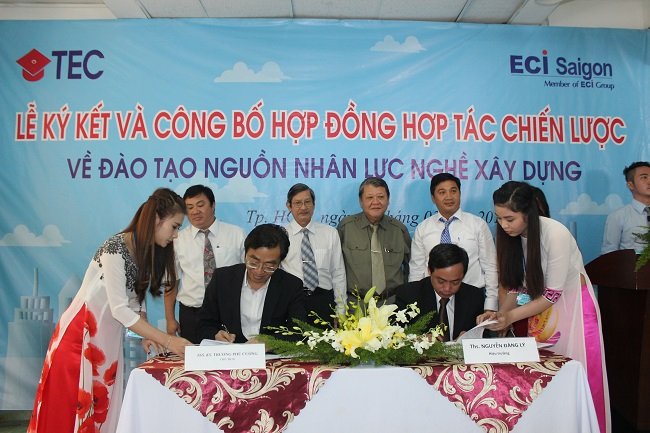 ECI Saigon hợp tác với trường TEC để tuyển dụng nhân lực