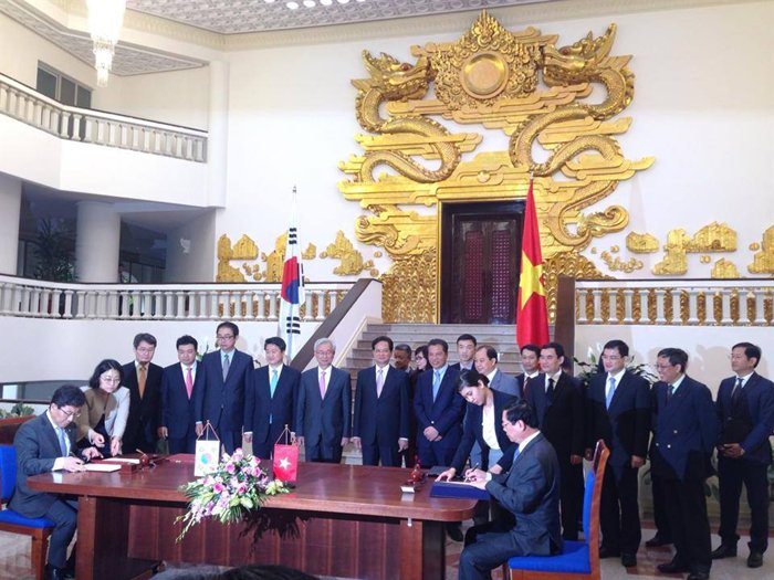 Chính thức ký Hiệp định Thương mại tự do Việt Nam - Hàn Quốc