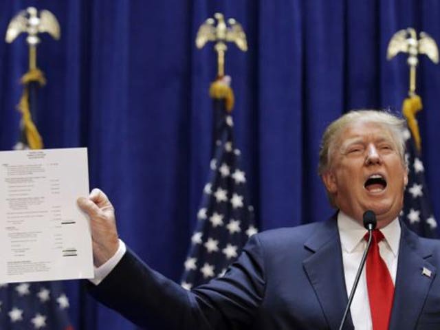 Tỉ phú Donald Trump tuyên bố tranh cử tổng thống Mỹ