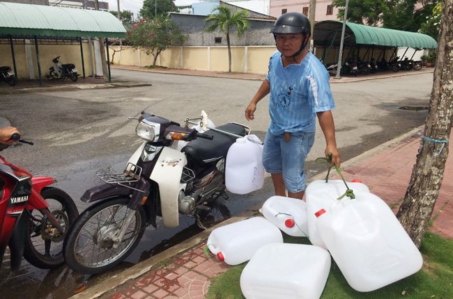 Thành phố Rạch Giá sắp hết nước ngọt