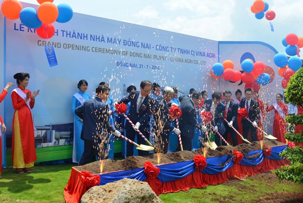 CJ Vina Agri khánh thành nhà máy sản xuất  thức ăn chăn nuôi thứ 4