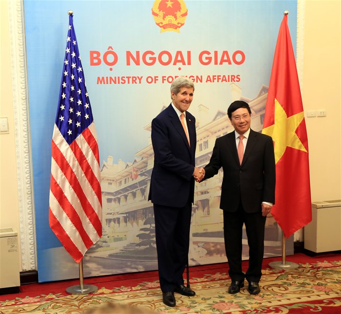 Ngoại trưởng John Kerry: “Hoa Kỳ và Việt Nam là bài học để cả thế giới nhìn vào”