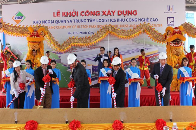 Khởi công trung tâm logistics tại khu công nghệ cao TPHCM