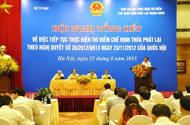 Kiến nghị Quốc hội mở rộng chế định thừa phát lại