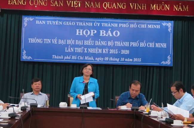 Hơn 15.600 góp ý cho dự thảo văn kiện Đại hội Đảng bộ TPHCM