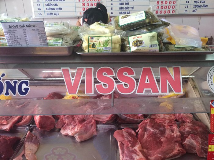 Vissan bán thịt heo VietGap tại 126 điểm