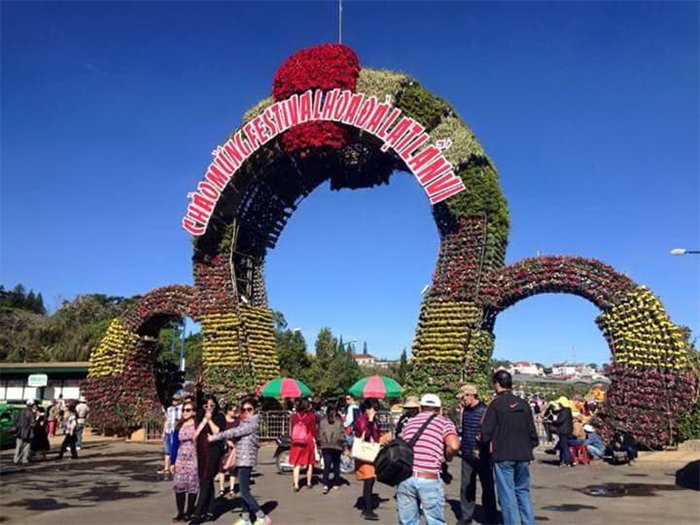 Festival hoa Đà Lạt thu hút nửa triệu khách tham quan