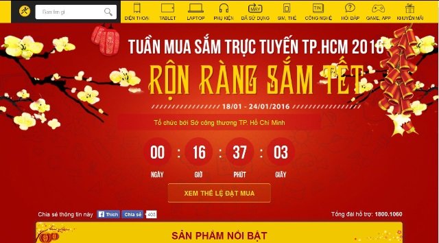 TPHCM tổ chức tuần khuyến mại mua sắm Tết