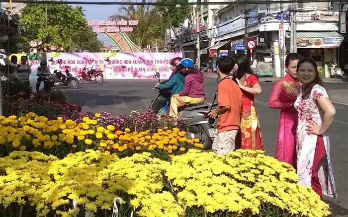 Cần Thơ: Phố Ông Đồ, đường hoa, pháo bông… đón Tết