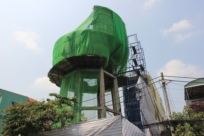 TPHCM xóa sổ thủy đài hình nấm đầu tiên