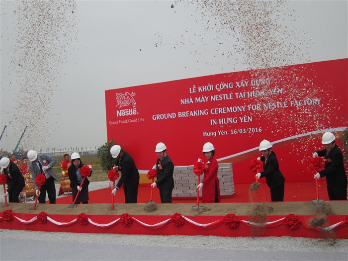Nestlé Việt Nam xây thêm nhà máy ở phía Bắc