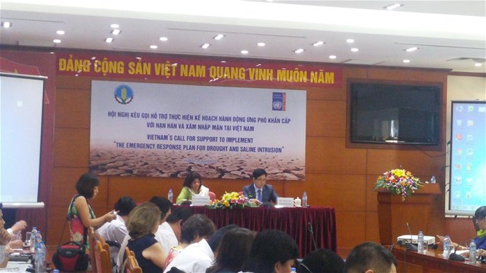 Quốc tế giúp Việt Nam 7,4 triệu đô la Mỹ để chống hạn, mặn