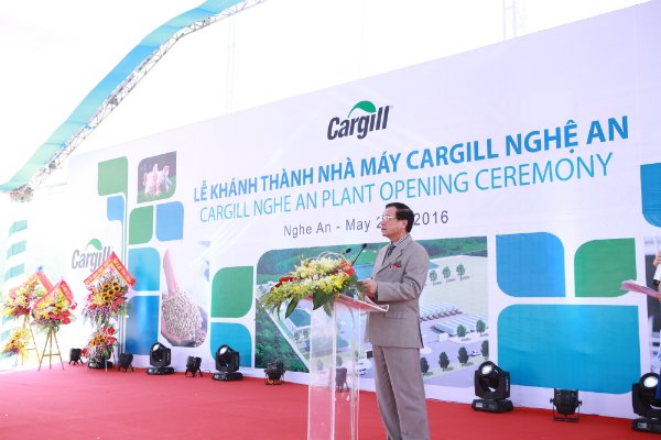 Cargill khai trương nhà máy sản xuất thức ăn thứ 11