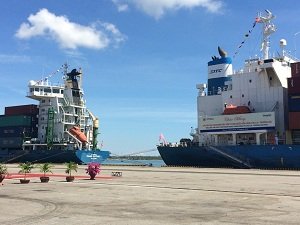 Mở tuyến hàng hải quốc tế Hàn Quốc-Chu Lai