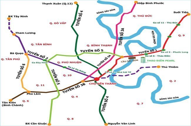 TPHCM: Tuyến metro số 2 và 5 đủ vốn vẫn chưa thể khởi công