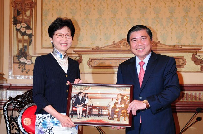 Hồng Kông sẽ tăng cường hợp tác với TPHCM