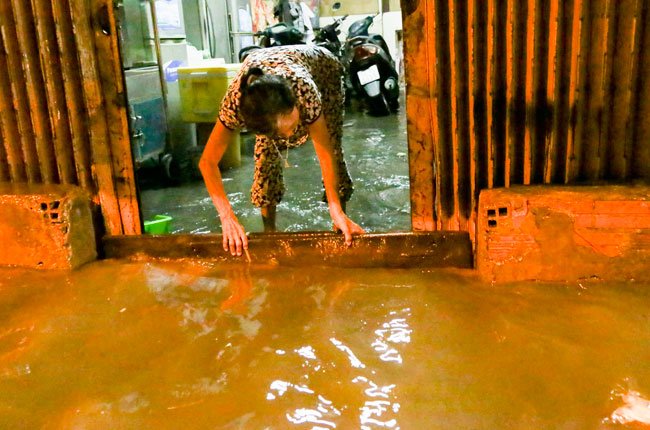 TPHCM sẽ chịu thêm 6-8 đợt triều cường gây ngập