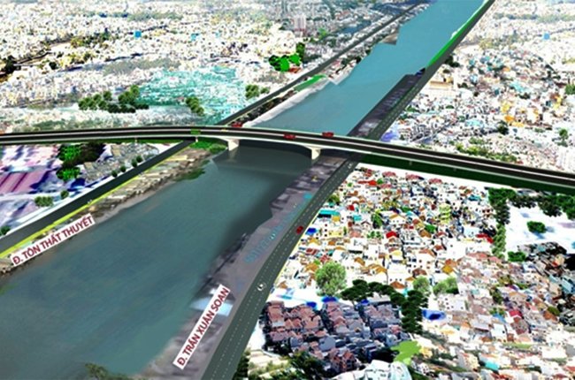 TPHCM sắp xây thêm cầu giảm tải cho cầu Kênh Tẻ