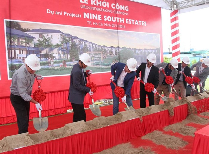 Khởi công xây dựng khu biệt thự ven sông Nam Sài Gòn