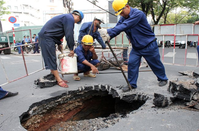 Năm 2017, TPHCM cấm đào 492 tuyến đường