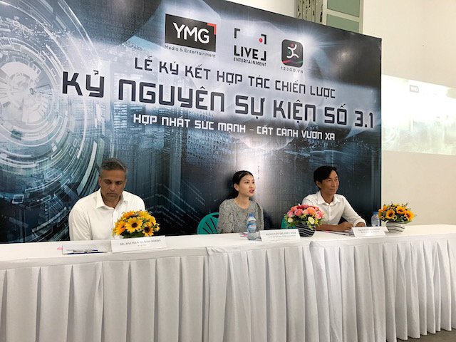 Live Entertainment, Yan Media, 123go ký hợp tác chiến lược