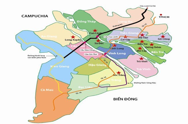 Cầu Vàm Cống và Cao Lãnh sẽ hoàn thành trong năm nay