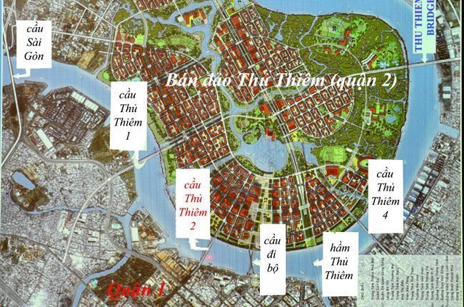 TPHCM dùng 16 khu đất để đổi cầu Thủ Thiêm 4