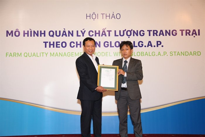 Trang trại heo của Anova Farm đạt chuẩn GlobalG.A.P. 