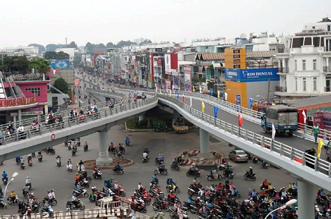TPHCM thông xe cầu vượt ngã sáu Gò Vấp