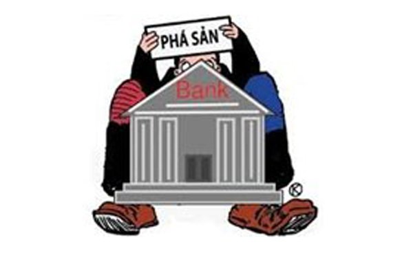 Cẩn trọng khi cho phá sản ngân hàng